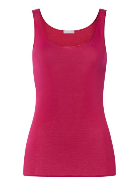 HANRO Cotton Seamless Round Neck Cotton Tank Top
