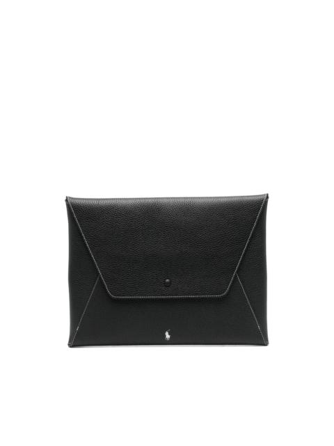 Polo Ralph Lauren topstitch envelope purse