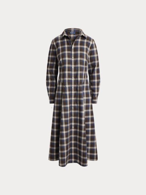 Polo Ralph Lauren Plaid Cotton Twill Shirtdress
