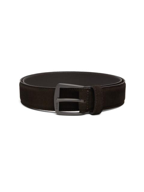 BOSS Brown Pin-Buckle Belt