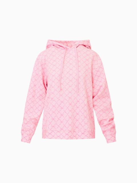 LoveShackFancy Sweetheart Nacova Cotton Hoodie
