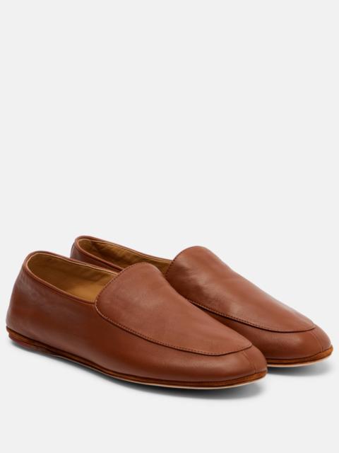 Loro Piana Anton Walk leather loafers