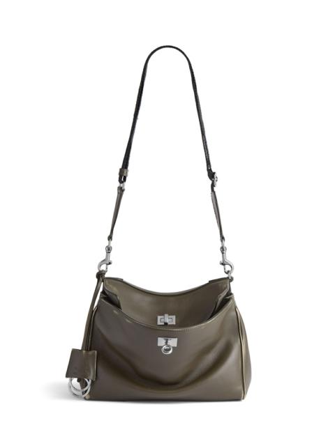 BALENCIAGA Men's Rodeo Small Messenger Bag  in Khaki