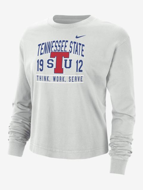 Tennessee State Nike Women's College Boxy Long-Sleeve T-Shirt