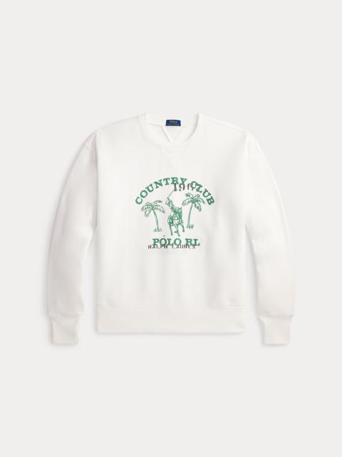 Polo Ralph Lauren Vintage Fit Fleece Graphic Sweatshirt