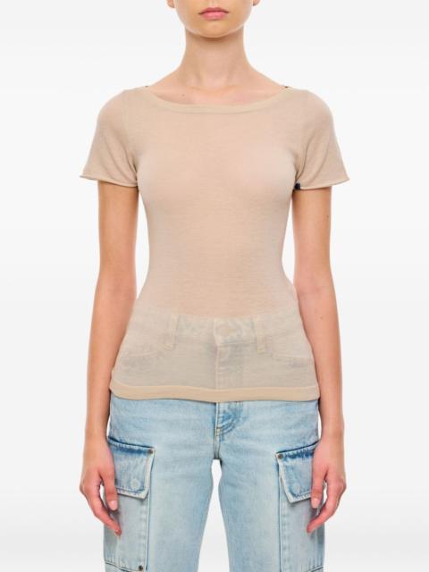 extreme cashmere cashmere T-shirt