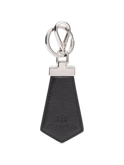 Church's St James logo-debossed leather keyring
