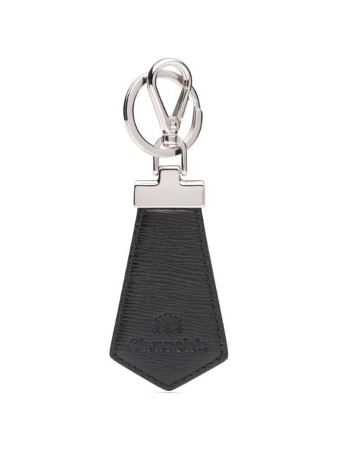 Church's St James logo-debossed leather keyring