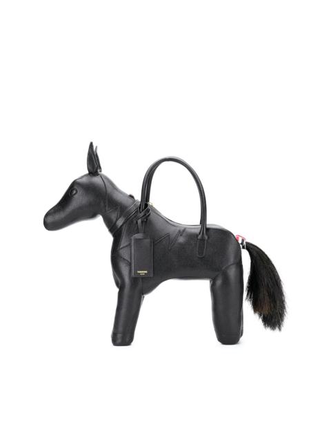 horse shaped leather bag