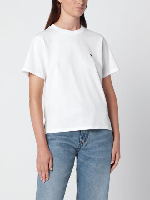 WEEKEND Max Mara White T-shirt in pure cotton jersey