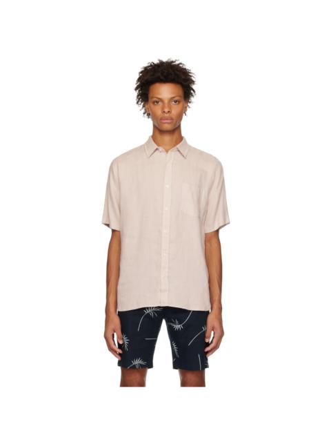 Vince Pink Pocket Shirt