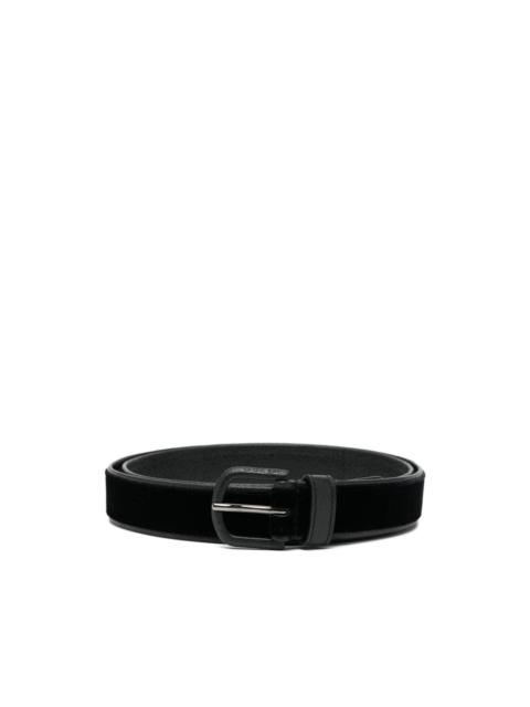 GIORGIO ARMANI velvet belt