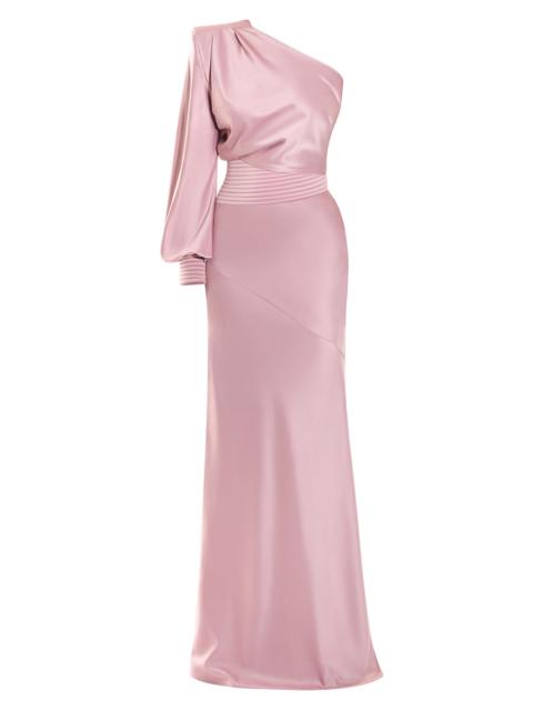 ZHIVAGO Women's Don't Look Now One-Shoulder Gown - Blush