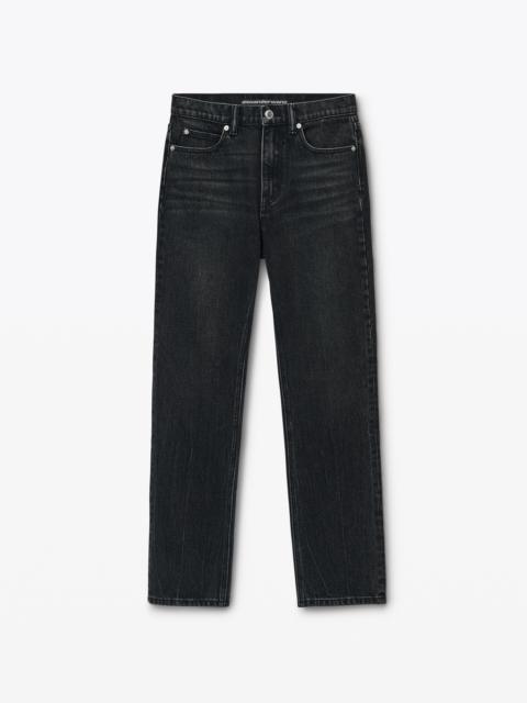 Alexander Wang OG High-Rise Stovepipe Jeans