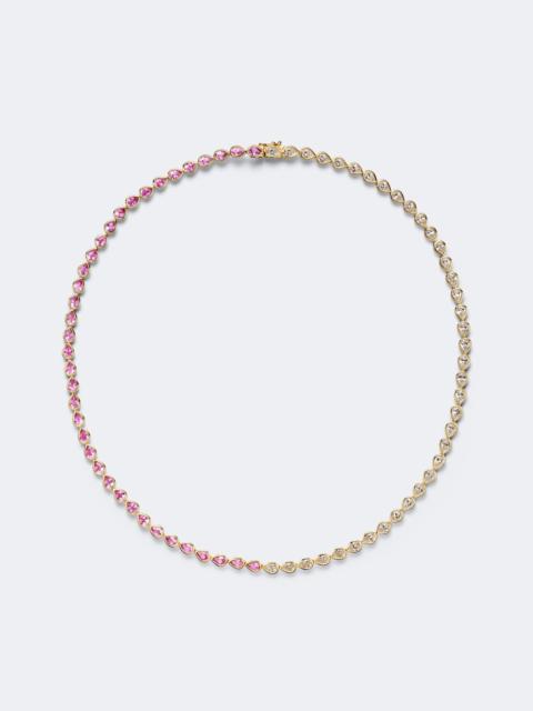 ANITA KO 18kt gold choker with sapphires and diamonds