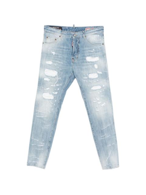 Teddy distressed jeans