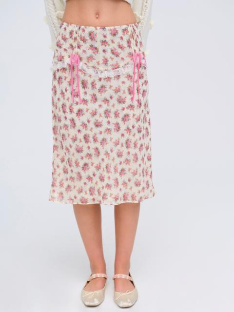 For Love & Lemons Etienne Midi Skirt