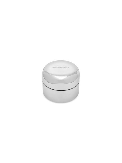 BALENCIAGA Travel Candle in Silver/white