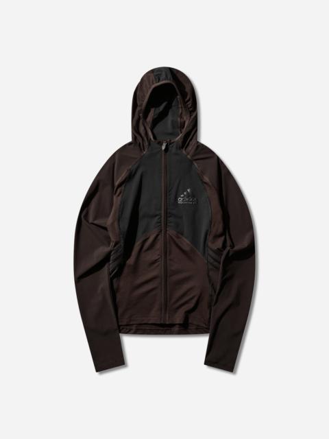 adidas Women's EQT Hooded Top Aurora Coffee