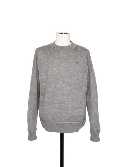 sacai s Cashmere Knit Pullover