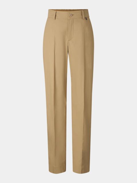 BOGNER Pleated trousers Abbie in Camel