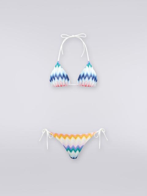 Missoni Bikini in zigzag faded viscose blend with lurex