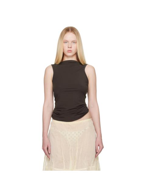 paloma wool Brown Duli Tank Top