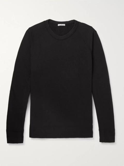 JAMES PERSE Loopback Supima Cotton-Jersey Sweatshirt