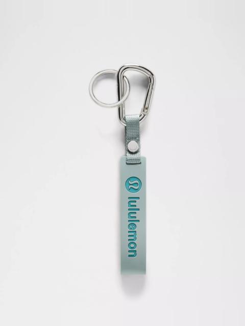 lululemon Silicone Keychain