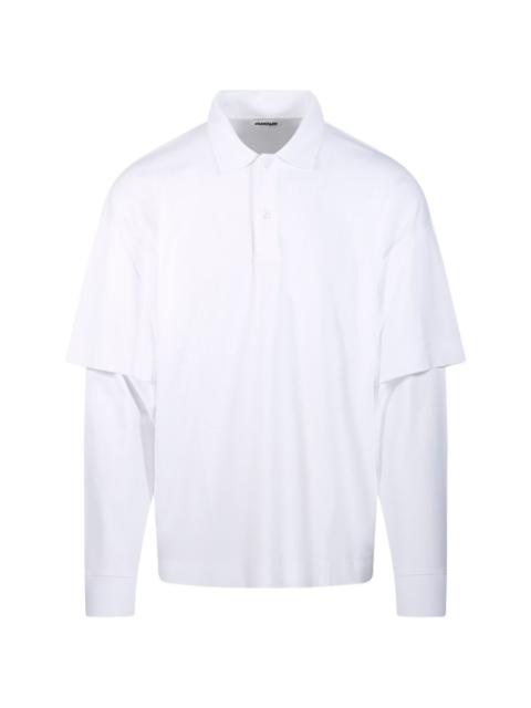DARKPARK layered polo shirt
