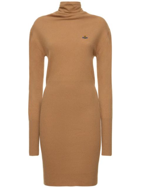 Vivienne Westwood Bea wool & cashmere l/s mini dress
