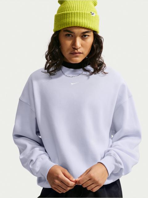 Nike Nike Studio Fleece Medium Weight Women's Oversized Crew-Neck Sweatshirt