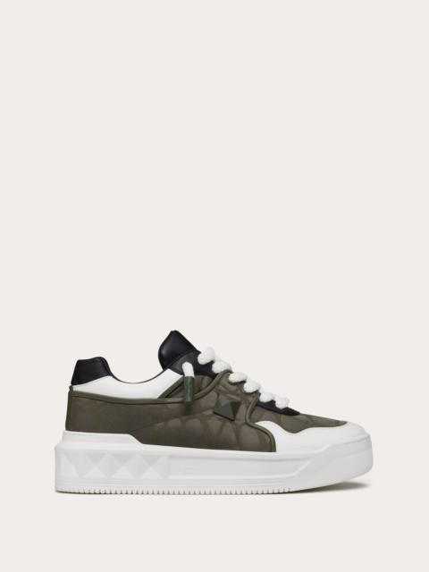 Valentino ONE STUD XL LOW-TOP SNEAKER IN NAPPA LEATHER AND