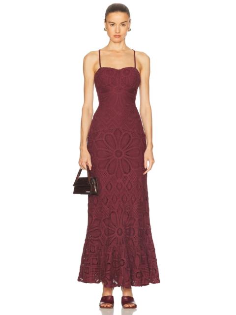 PatBO X Camila Coelho Crochet Dress