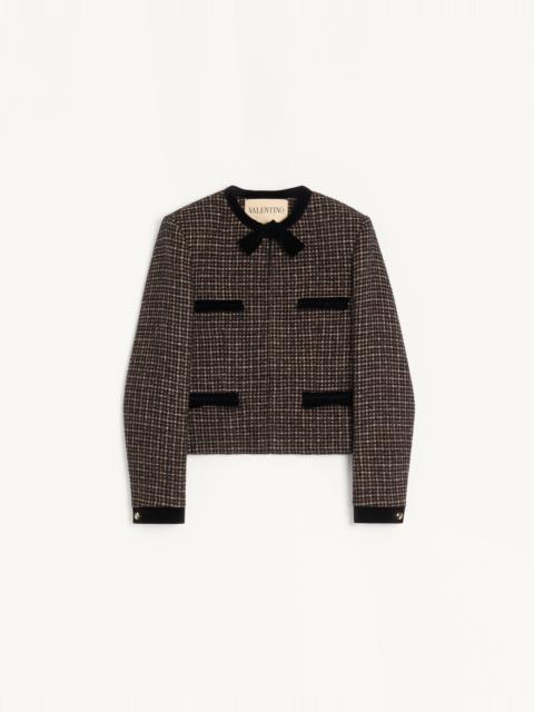 Valentino VALENTINO WOOL BLEND JACKET