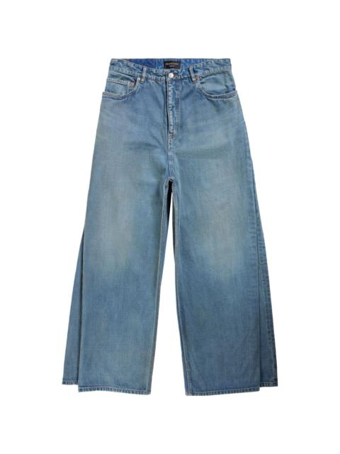 BALENCIAGA mid-rise baggy jeans