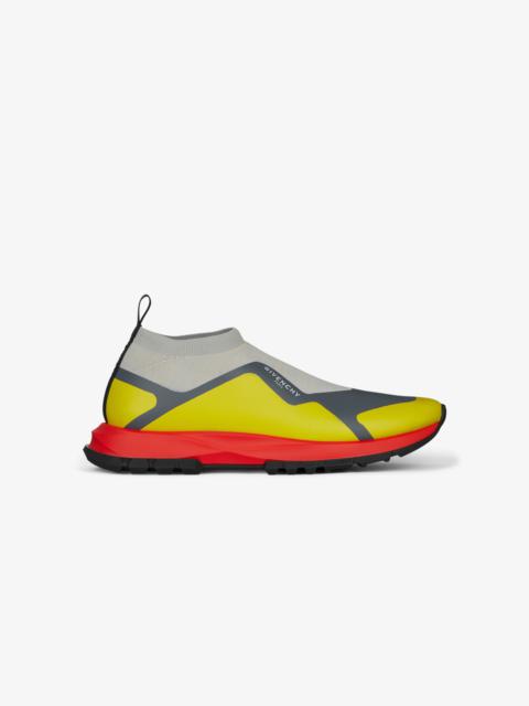 Givenchy Spectre three-tone knitted sneakers
