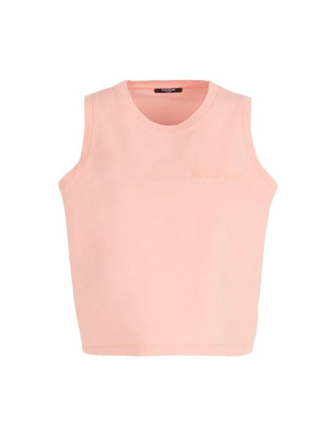 Balmain Tank top with Vintage Balmain embroidery