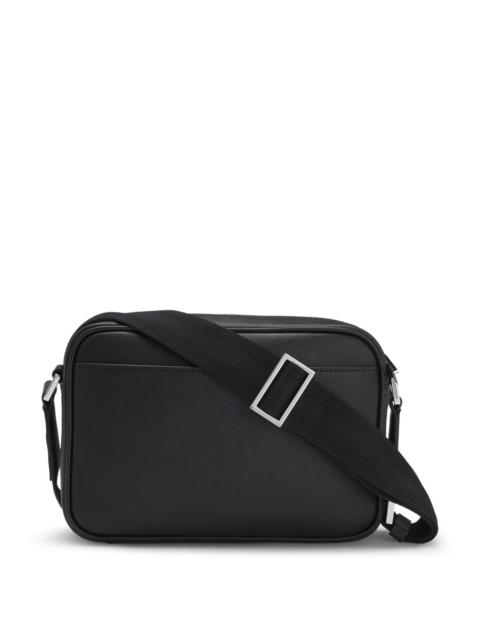 BOSS CROSSBODY BAG WITH SILVER-TONE LOGO LETTERING