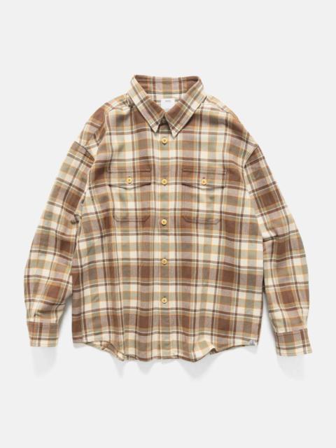 visvim Lumber Check L/S Brown