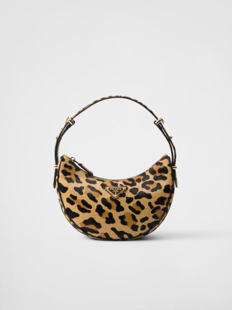 Prada Prada Arqué printed leather shoulder bag