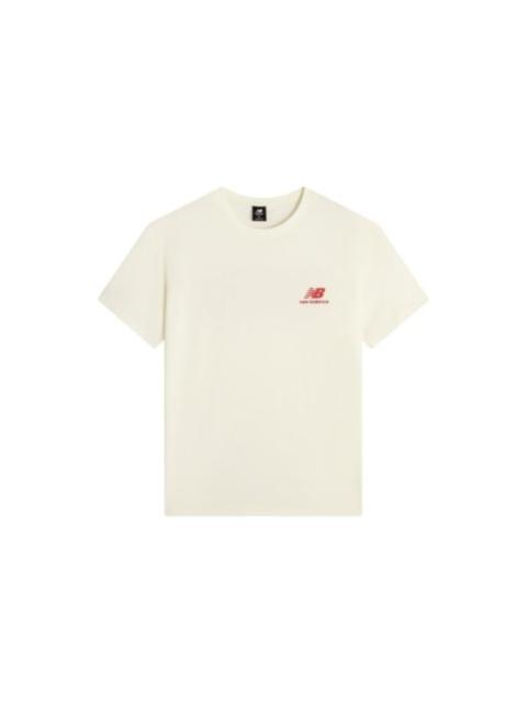 New Balance New Balance Casual Logo Tee 'White Red' AMT22395-IV