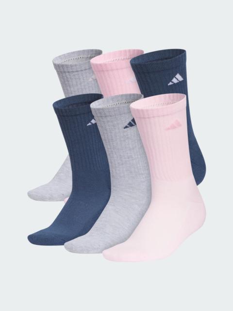 adidas Women's Athletic Cushioned 6-Pack Crew