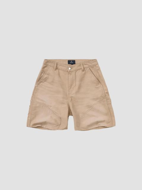 REPRESENT Men's Carpenter Cotton Shorts - Beige