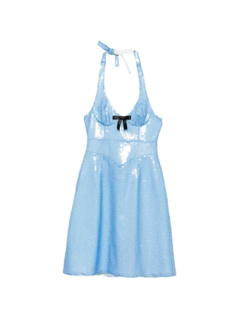 SHUSHU/TONG sequin-embellishment midi dress