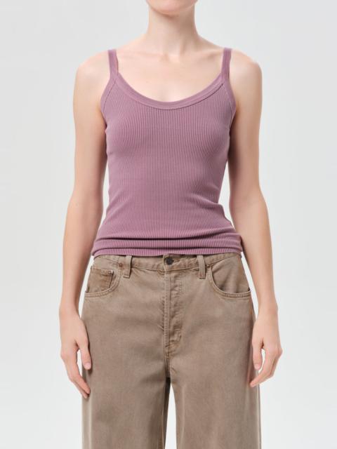 AGOLDE JORDAN TANK IN GLAZE