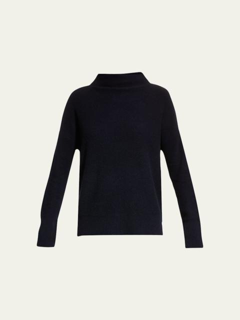 Vince Boiled Cashmere Turtleneck Pullover