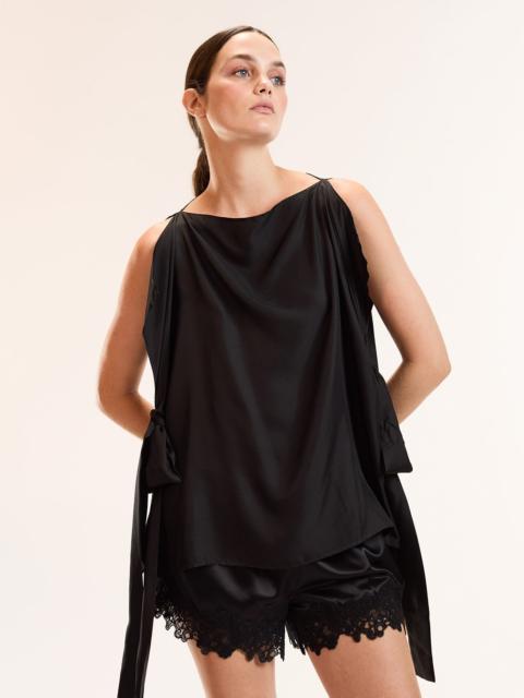 CYNTHIA ROWLEY Windswept Tie Top