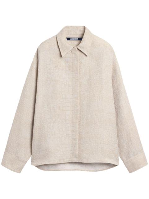 JACQUEMUS The Pasadena shirt