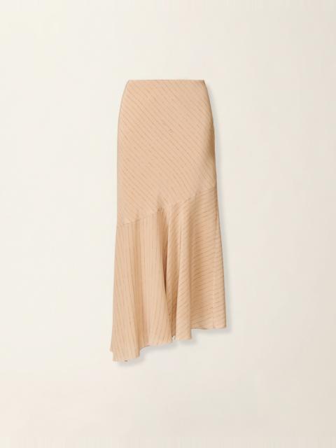 FABIANA FILIPPI Printed crêpe de chine pencil skirt